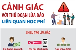 Cảnh giác với thủ đoạn lừa đảo liên quan học phí