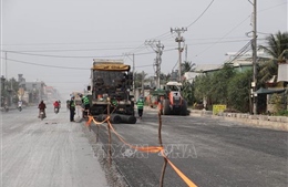 Phát động thi đua 45 ngày đêm đẩy nhanh thi công dự án cầu Rạch Miễu 2