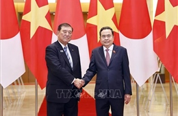 Chủ tịch Quốc hội Trần Thanh Mẫn hội kiến Thủ tướng Nhật Bản Ishiba Shigeru