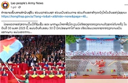 Chiến dịch Đường 9 - Nam Lào và chiến dịch Hồ Chí Minh thể hiện tình đoàn kết đặc biệt Việt Nam-Lào