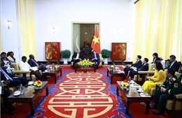 Thủ tướng Phạm Minh Chính tiếp Bộ trưởng Ngoại giao và hợp tác Đông Phi của Tazania