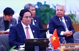 Thủ tướng Phạm Minh Chính phát biểu tại phiên Đối thoại của lãnh đạo ASEAN với đại diện AIPA