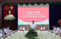 Tinh gọn bộ máy: Thống nhất nội dung liên quan đến hợp nhất 3 tỉnh Hà Nam, Nam Định, Ninh Bình