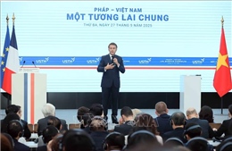 Tổng thống Pháp Emmanuel Macron: Pháp muốn hợp tác với Việt Nam trong lĩnh vực trí tuệ nhân tạo