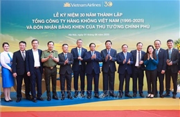 Thủ tướng dự Lễ kỷ niệm 30 năm thành lập Tổng Công ty Hàng không Việt Nam