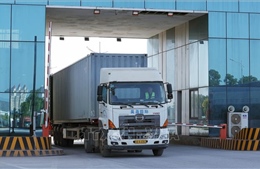 Lô sầu riêng đông lạnh đầu tiên của Việt Nam được xuất khẩu sang Trung Quốc qua cửa khẩu cầu Bắc Luân II