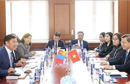 Đoàn đại biểu cấp cao Tòa án nhân dân tối cao Việt Nam thăm và làm việc tại Mông Cổ