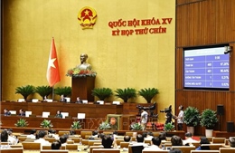 Quốc hội thông qua Nghị quyết về việc sắp xếp đơn vị hành chính cấp tỉnh năm 2025