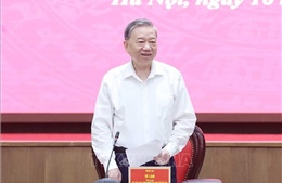 Tổng Bí thư Tô Lâm làm việc với Ban thường vụ Thành ủy Hà Nội
