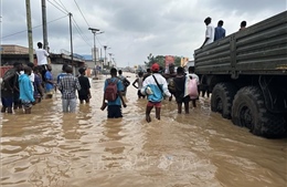 Ít nhất 77 người thiệt mạng do lũ lụt và tai nạn tàu thuyền ở CHDC Congo