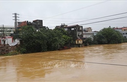 Mưa lớn, lũ cao trên các sông nhỏ khu vực Bắc Bộ