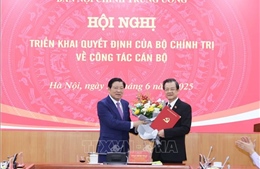 Trao Quyết định điều động, bổ nhiệm Phó Trưởng Ban Nội chính Trung ương
