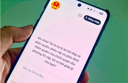 Trợ lý AI hỗ trợ tra cứu đơn vị hành chính mới