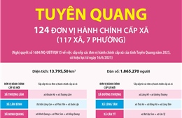 Thông tin chi tiết sắp xếp các đơn vị hành chính cấp xã của tỉnh Tuyên Quang