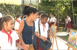 Học sinh Cuba yêu thích tìm hiểu văn hóa và lịch sử Việt Nam 