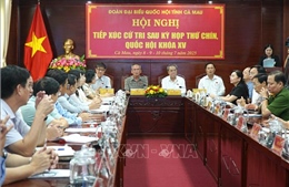 Cử tri kiến nghị nhiều vấn đề dân sinh, tổ chức bộ máy sau hợp nhất