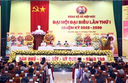Đại hội điểm Đảng bộ xã Hiệp Đức sau hợp nhất của thành phố Đà Nẵng