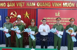 Khen thưởng lực lượng phá nhanh vụ án mạng gây rúng động Tây Ninh