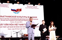 75 năm quan hệ Việt Nam - Nga: Đặc sắc Ngày Văn hóa Việt tại CH Tatarstan