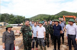 Phó Thủ tướng Lê Thành Long kiểm tra, chỉ đạo công tác khắc phục hậu quả mưa lũ tại Sơn La