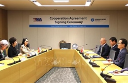 TTXVN và Yonhap trao đổi Thỏa thuận hợp tác nghiệp vụ trong giai đoạn mới