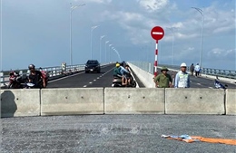 Xử lý nghiêm vi phạm an toàn trên công trường cầu Đại Ngãi 2