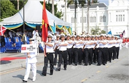 Đoàn Hải quân Nhân dân Việt Nam tham gia diễu binh hữu nghị tại Malaysia