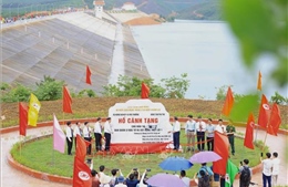 Phú Thọ khánh thành hồ chứa nước Cánh Tạng