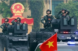 Xuất quân bảo đảm tuyệt đối an ninh, an toàn Lễ kỷ niệm, diễu binh, diễu hành