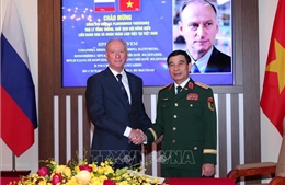 Đại tướng Phan Văn Giang hội đàm với Trợ lý Tổng thống, Chủ tịch Hội đồng Biển Liên bang Nga