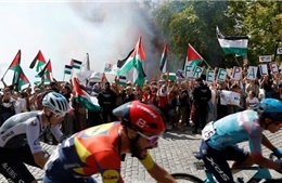Chặng cuối của Giải đua xe đạp Vuelta bị hủy do cuộc biểu tình ủng hộ Palestine