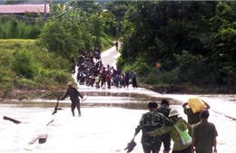 Người dân xã Ia Pa mong sớm có cây cầu kiên cố để không bị cô lập trong mùa mưa lũ