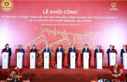 Thủ tướng Phạm Minh Chính dự Lễ khởi công 2 dự án lớn tại Hải Phòng