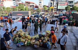 Miễn phí đường bộ cho các phương tiện vận chuyển hàng cứu trợ