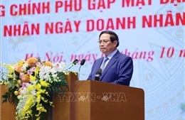 Thủ tướng Phạm Minh Chính gặp mặt đại diện doanh nghiệp nhân ngày Doanh nhân Việt Nam