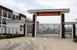 Trường học tiền tỷ ở Nghệ An bỏ không đã được đưa vào sử dụng