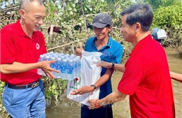 Hội Chữ thập đỏ Việt Nam cứu trợ khẩn cấp người dân 6 tỉnh miền Trung