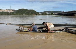 Nước sông Kỳ Lộ (Đắk Lắk) dâng cao gây ngập lụt, chia cắt giao thông