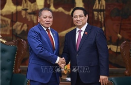 Thủ tướng Phạm Minh Chính tiếp Bộ trưởng Ngoại giao và Ngoại thương Quần đảo Solomon