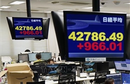 Các thị trường chứng khoán châu Á tăng điểm phiên sáng 12/11
