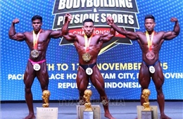 Lực sĩ Phạm Văn Mách vô địch thể hình thế giới ở tuổi 49