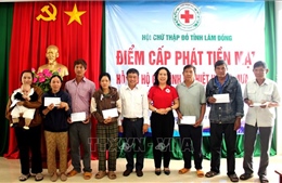 Hỗ trợ người dân Hàm Liêm bị ảnh hưởng thiên tai