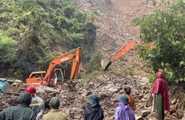 Đã tìm thấy thi thể người dân bị mất tích trong vụ sạt lở đèo Khánh Sơn
