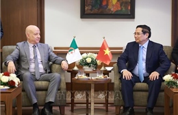 Thủ tướng tiếp Tổng Bí thư Đảng Mặt trận Giải phóng Dân tộc Algeria