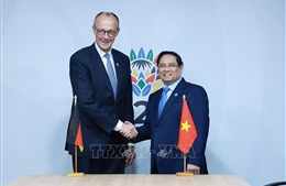 Thủ tướng Phạm Minh Chính gặp Thủ tướng các nước Đức, Ai Cập, Na Uy