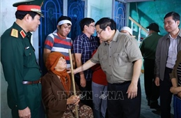 Thủ tướng kiểm tra công tác khắc phục hậu quả mưa lũ tại Đắk Lắk