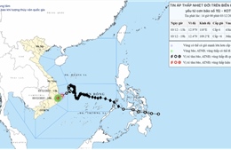 Áp thấp nhiệt đới đổi hướng, giật cấp 8, di chuyển nhanh trên vùng biển Đắk Lắk - Khánh Hòa