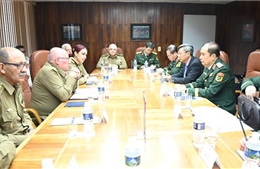 65 năm quan hệ Việt Nam - Cuba: Đẩy mạnh hợp tác quốc phòng