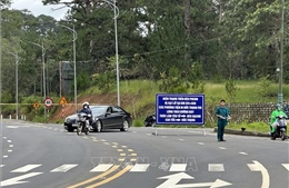 Thông xe tạm thời đèo Prenn (Lâm Đồng) từ ngày 5 - 7/12