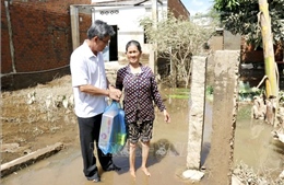 Kiểm tra các khu vực thiệt hại nặng do ngập lụt tại Lâm Đồng